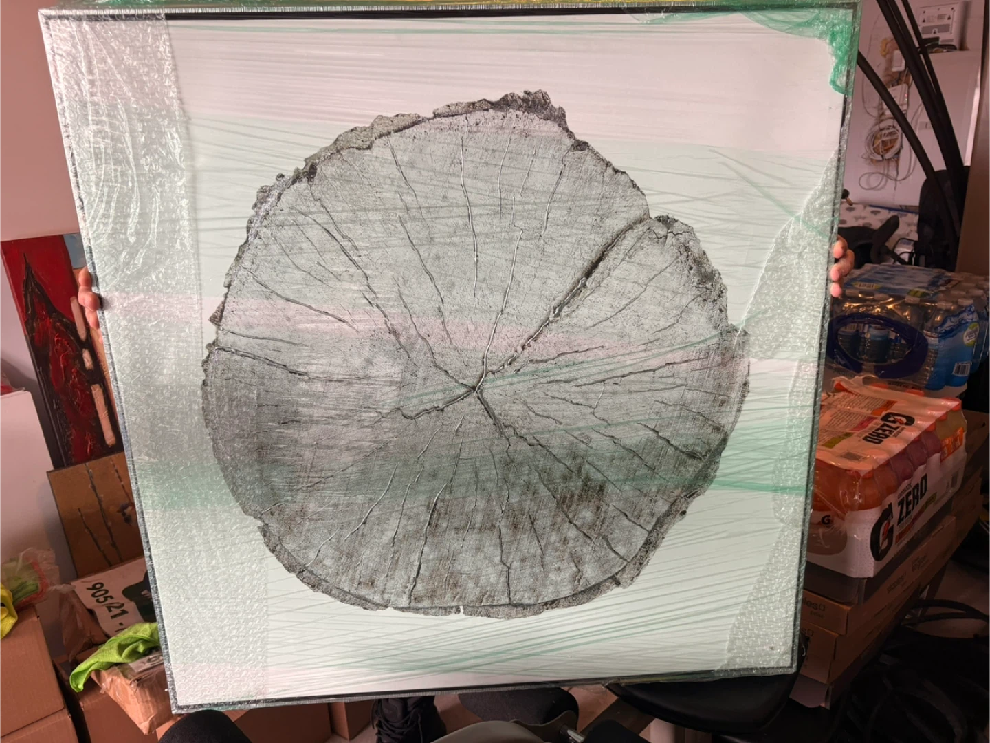Large Wood Slice Wall Art