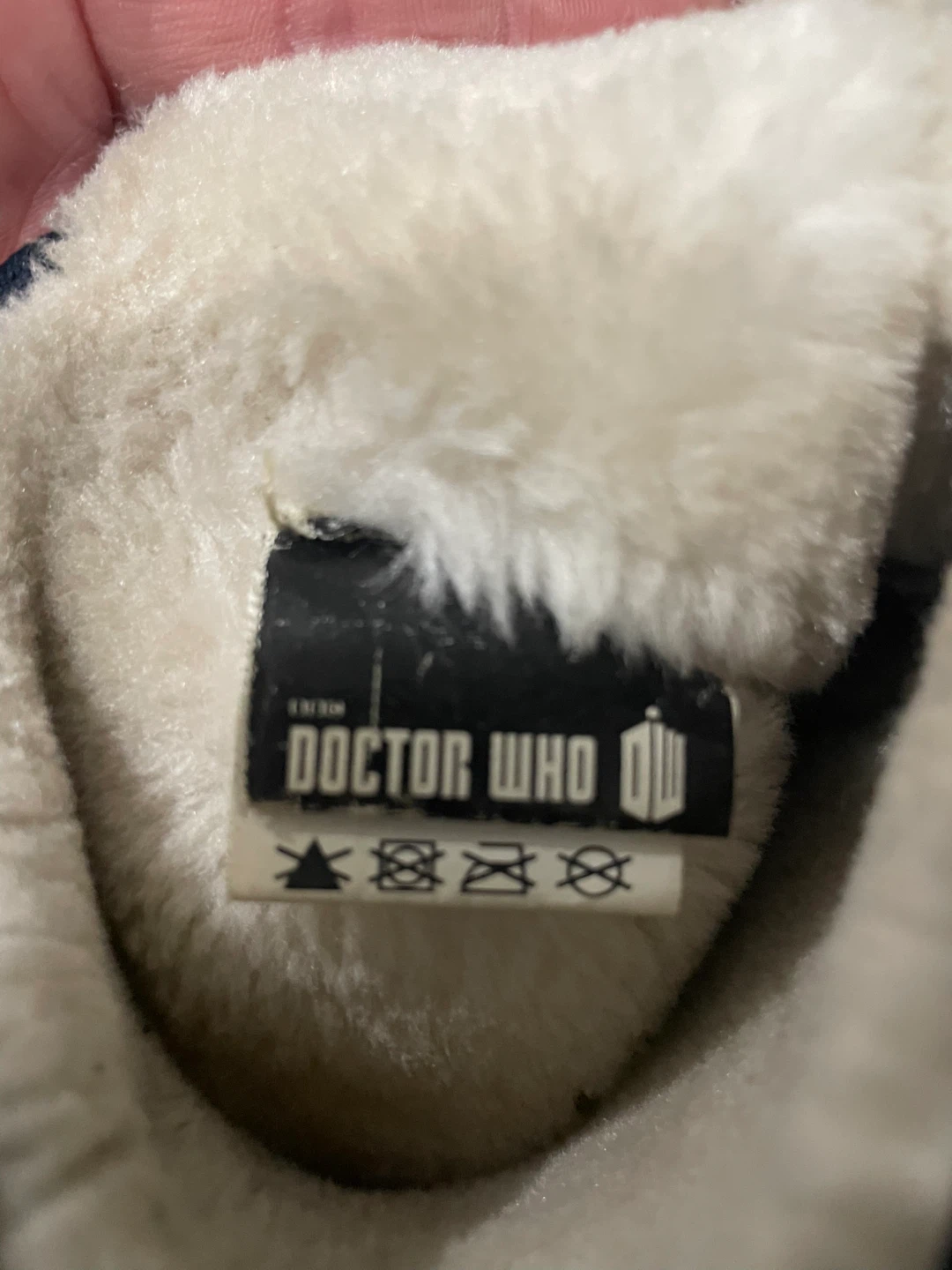 Doctor Who Police Box Slippers - Ladies Size 7 - photo 4