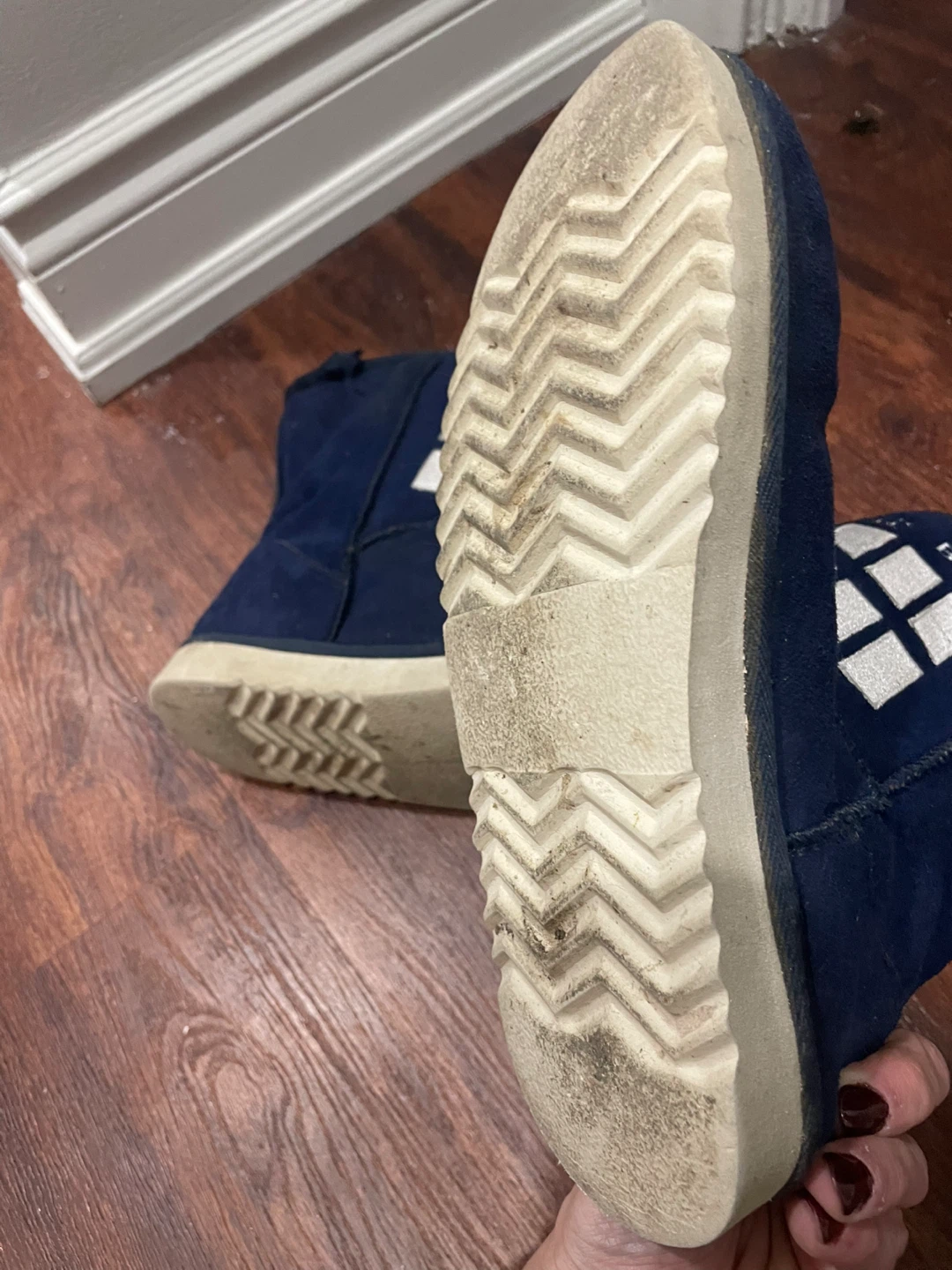 Doctor Who Police Box Slippers - Ladies Size 7 - photo 5