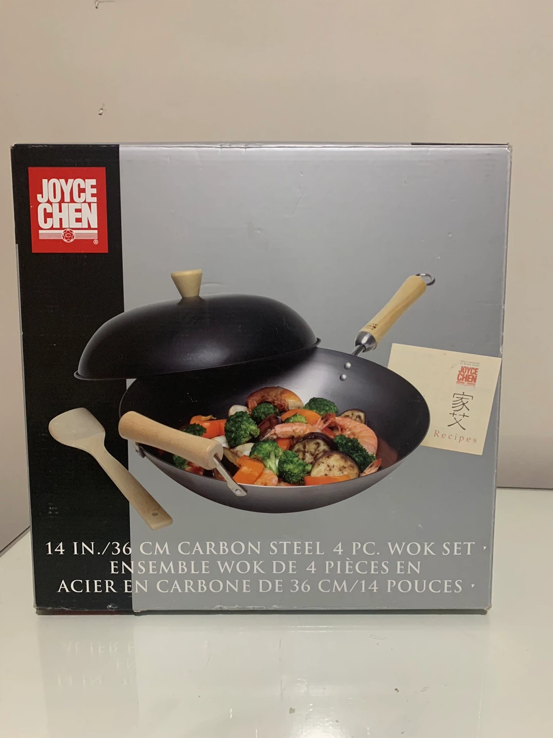 Joyce Chen 14" Carbon Steel Wok Set - 4 Pc - photo 4