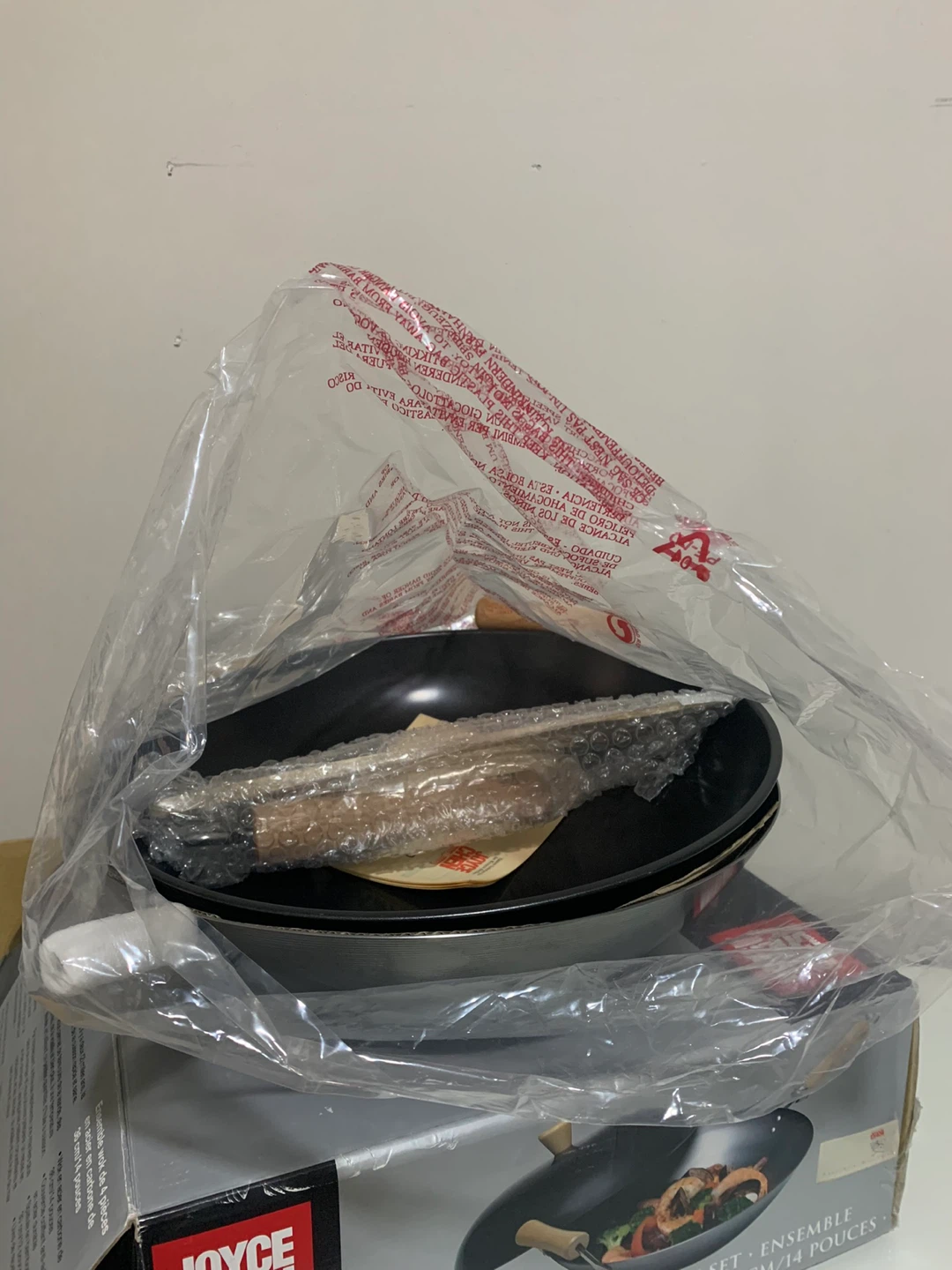 Joyce Chen 14" Carbon Steel Wok Set - 4 Pc - photo 2