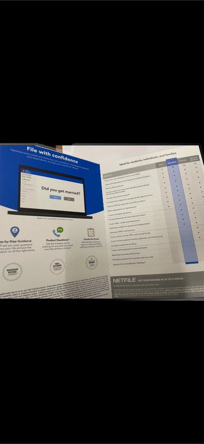 TurboTax Standard Software 2023 - photo 2