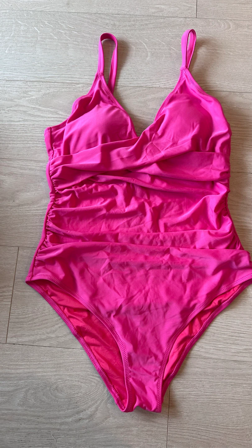 Women's Pink One-Piece Swimsuit - Size M - New