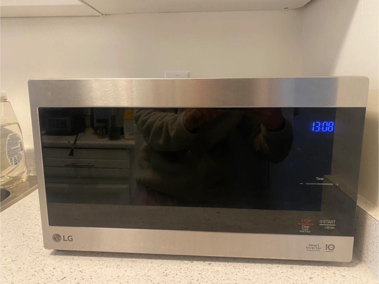 LG Stainless Steel Microwave Oven - photo 2