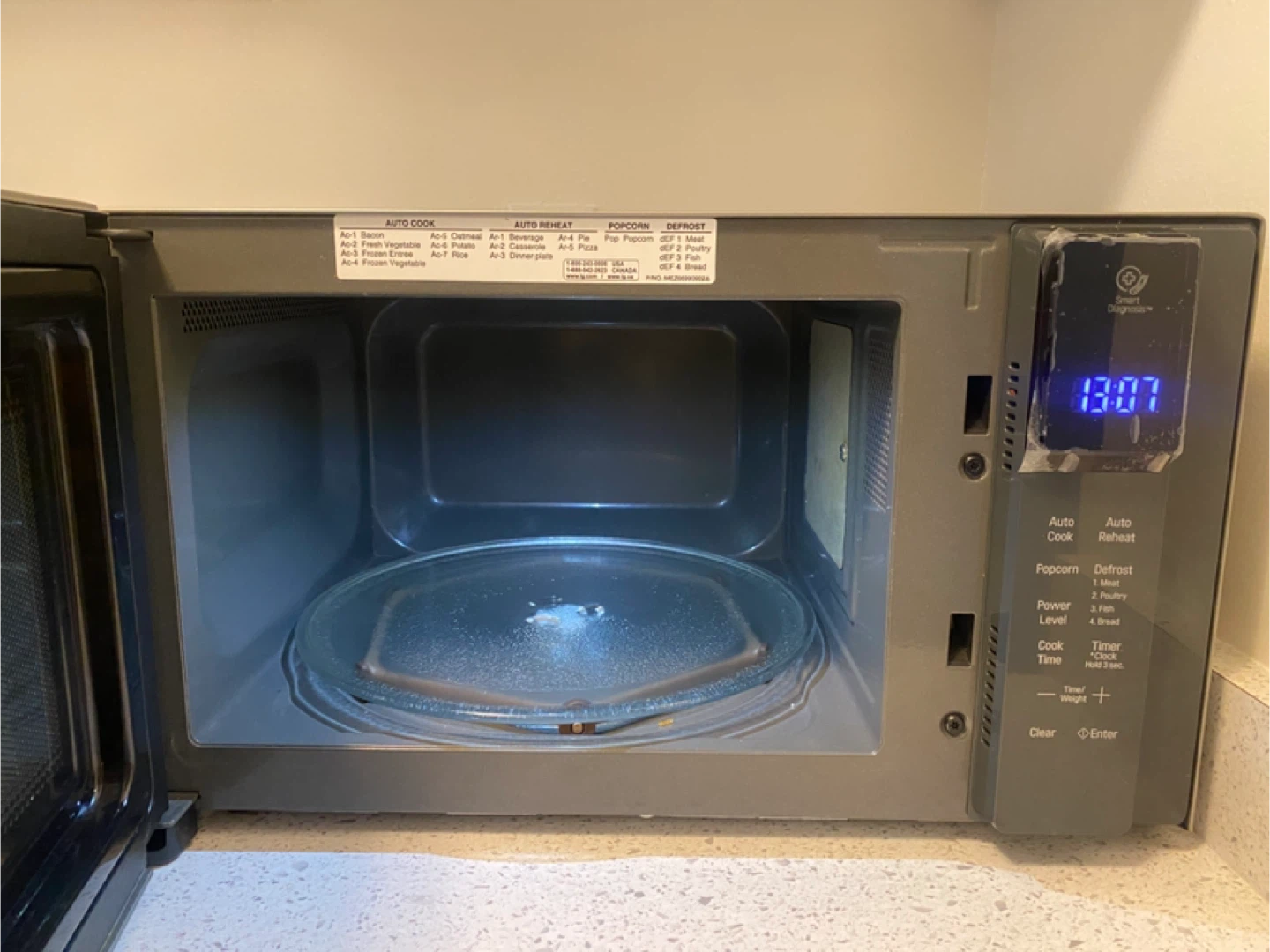 LG Stainless Steel Microwave Oven - photo 4