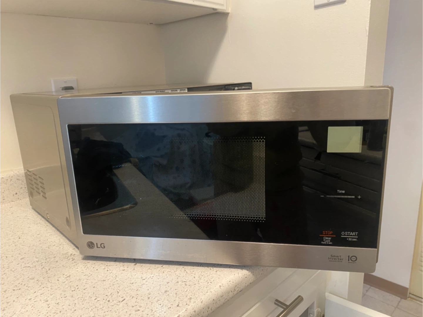 LG Stainless Steel Microwave Oven - photo 3