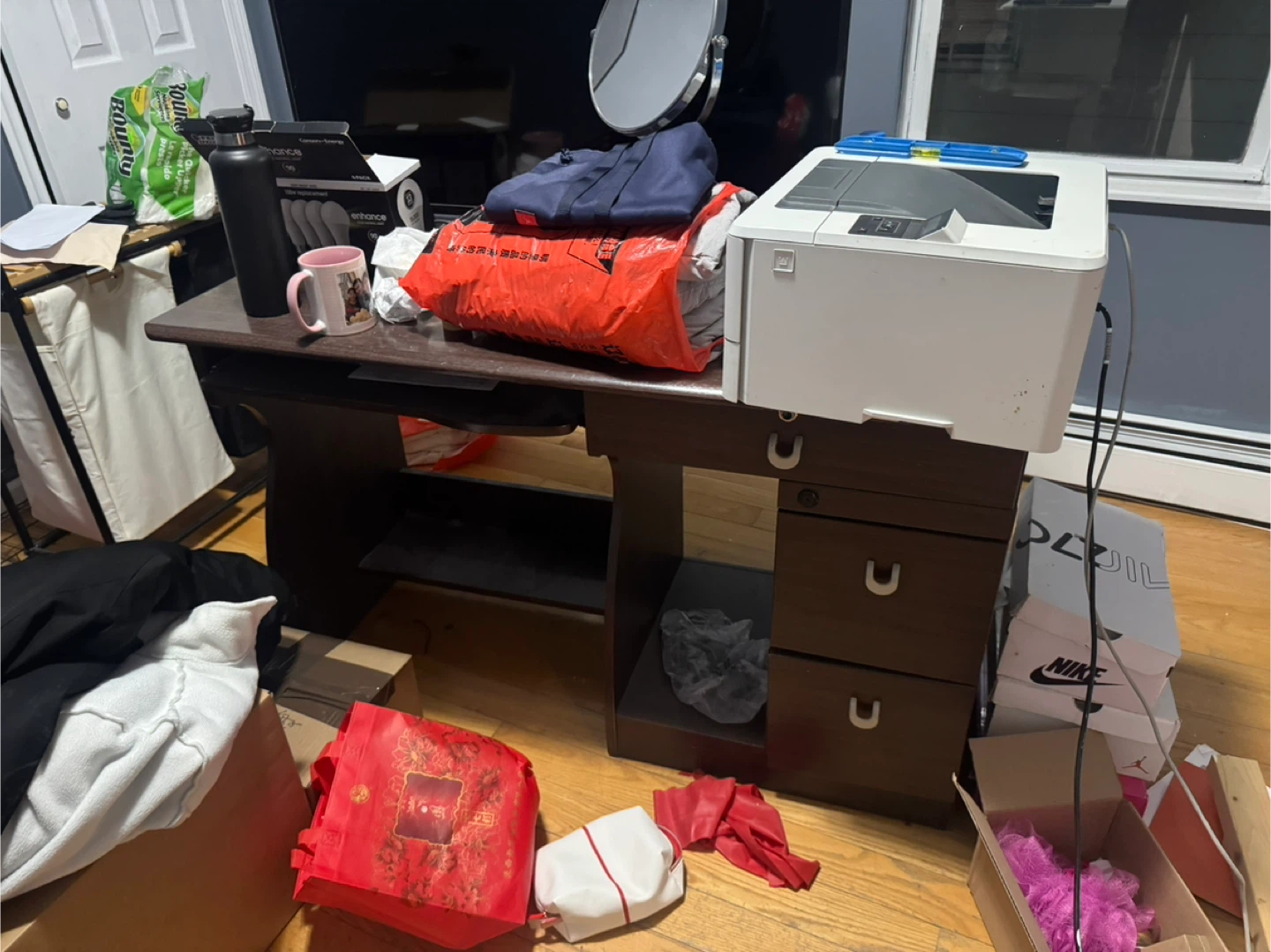 Computer table only. Moving out sale