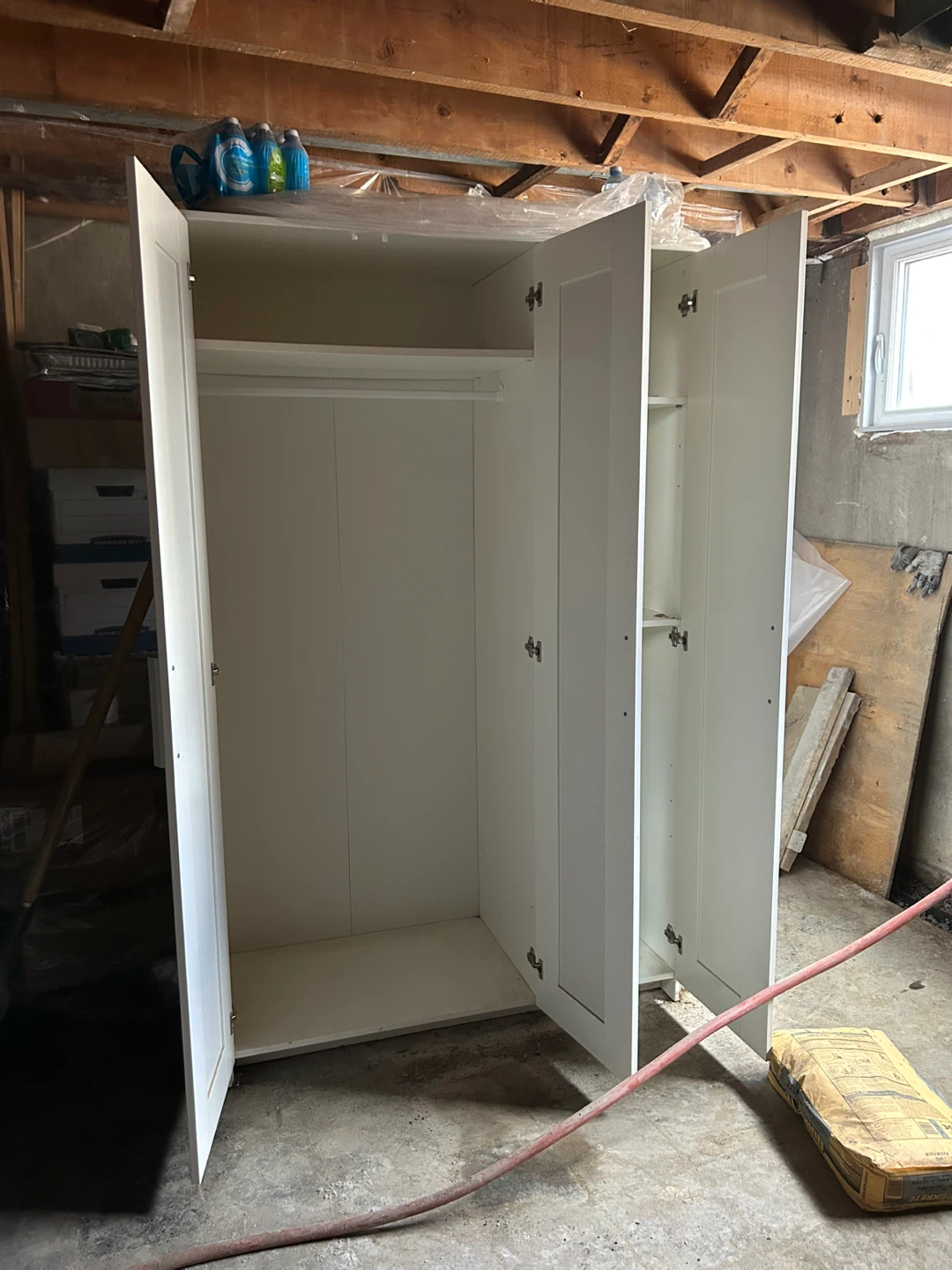 Ikea 3-Door Wardrobe with Mirror - photo 3