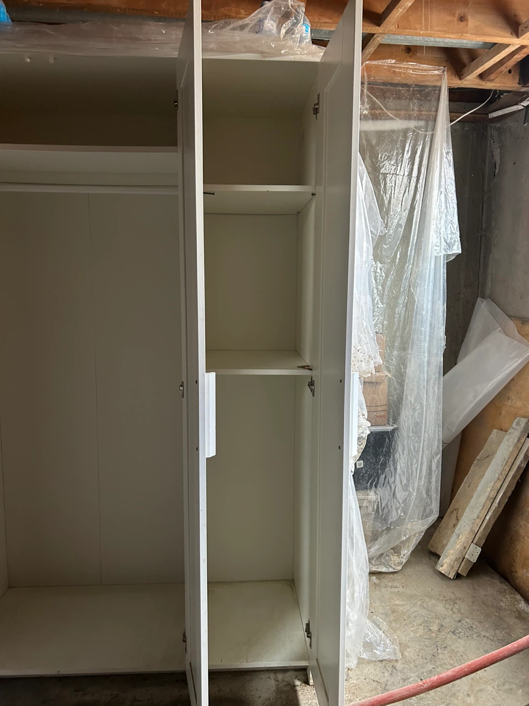 Ikea 3-Door Wardrobe with Mirror - photo 2