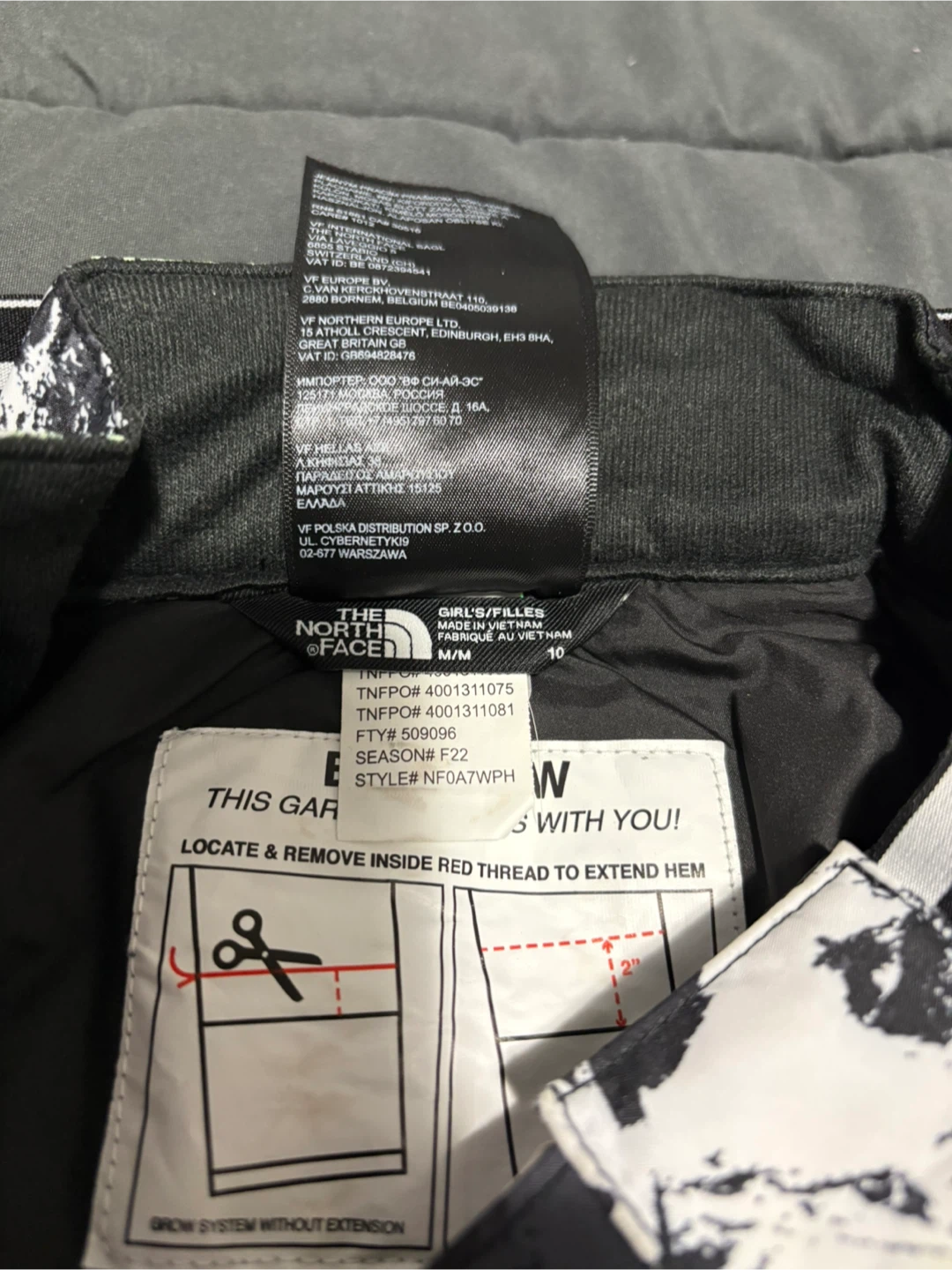 The North Face Girls Ski Pants M/M - photo 3