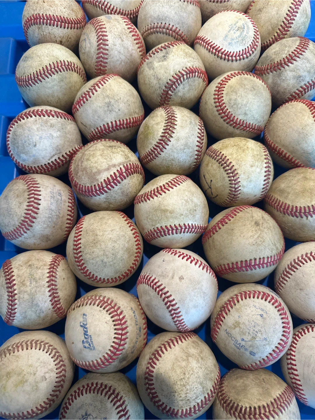 Used Baseball Balls