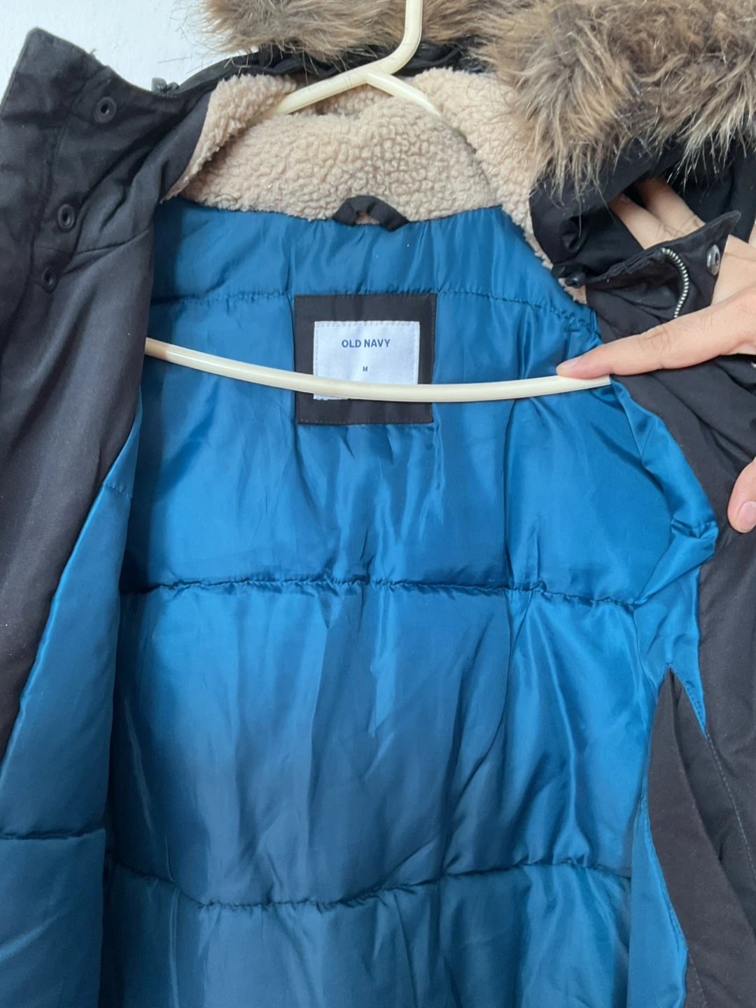 Old Navy Black Parka Jacket - Size M - photo 2