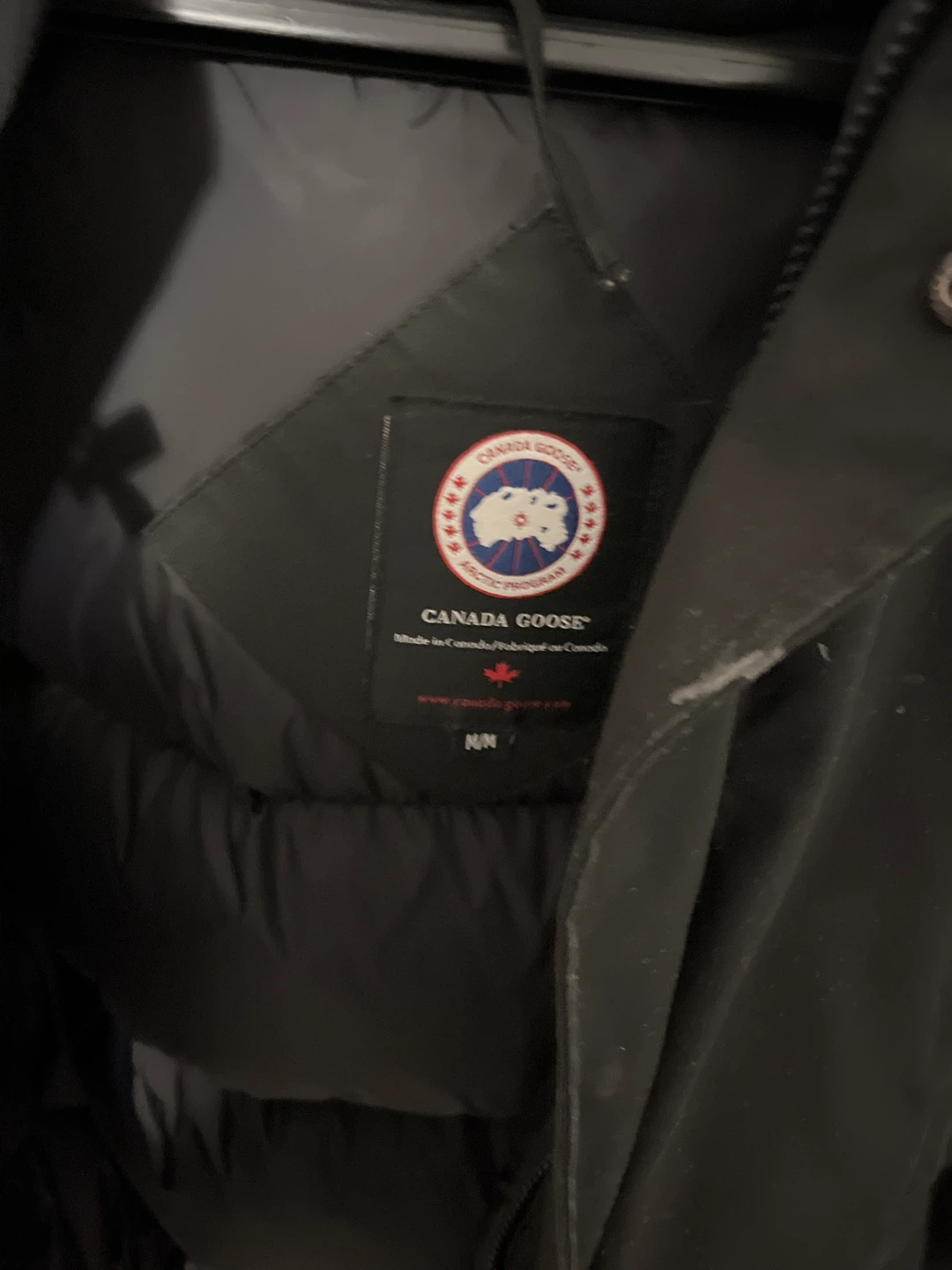 Canada Goose Black Parka Jacket with Fur Hood - photo 3