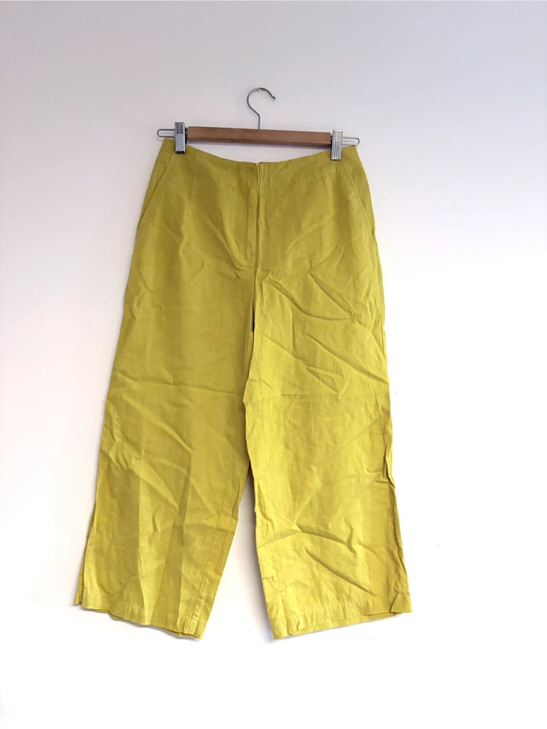 Linen Cropped Pants (petite)