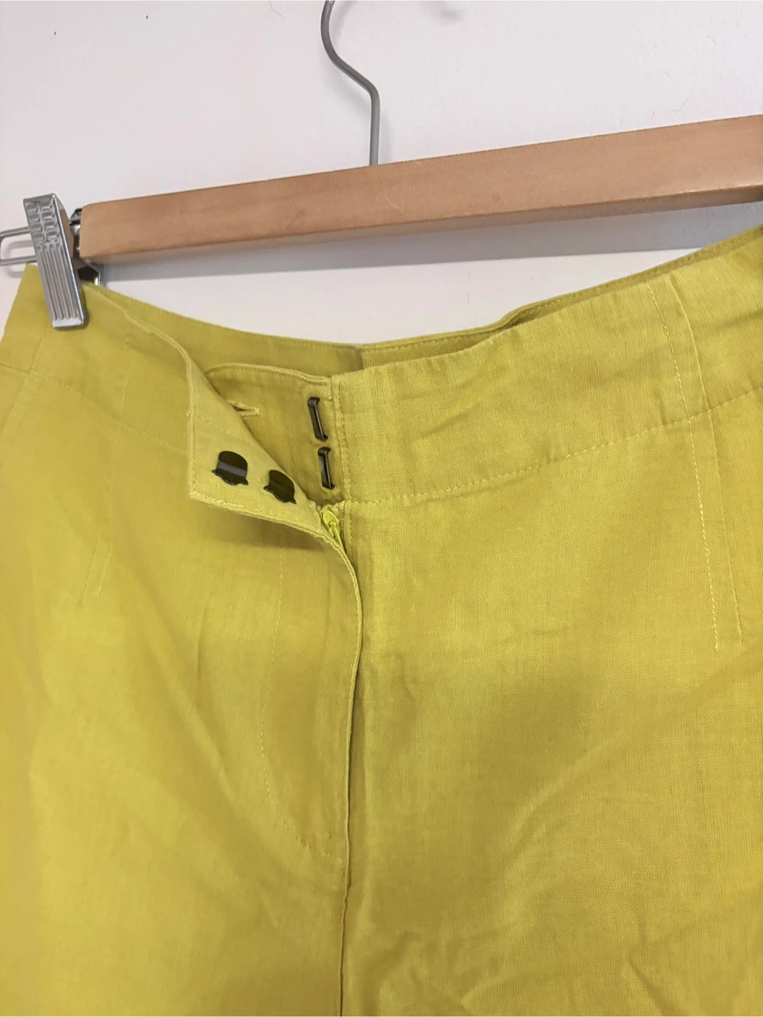 Linen Cropped Pants (petite) - photo 5