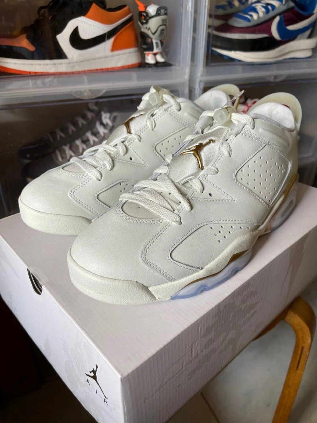 Jordan 6 Retro Low White Gold - photo 3