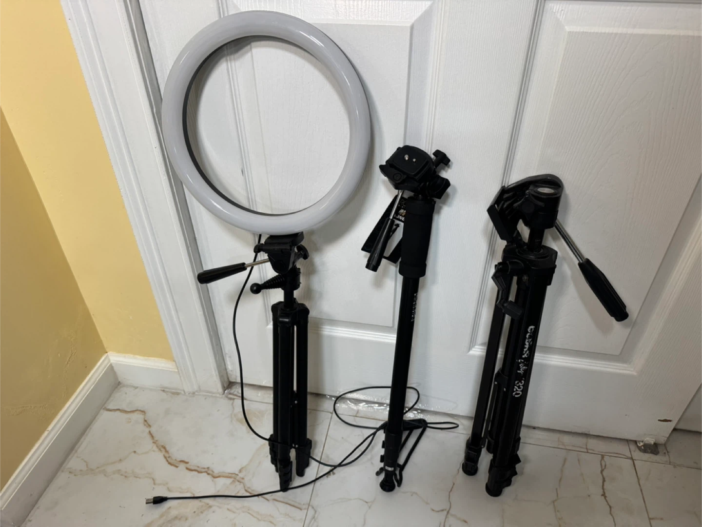 Rokinon M71 Monopod and 2 Tripods