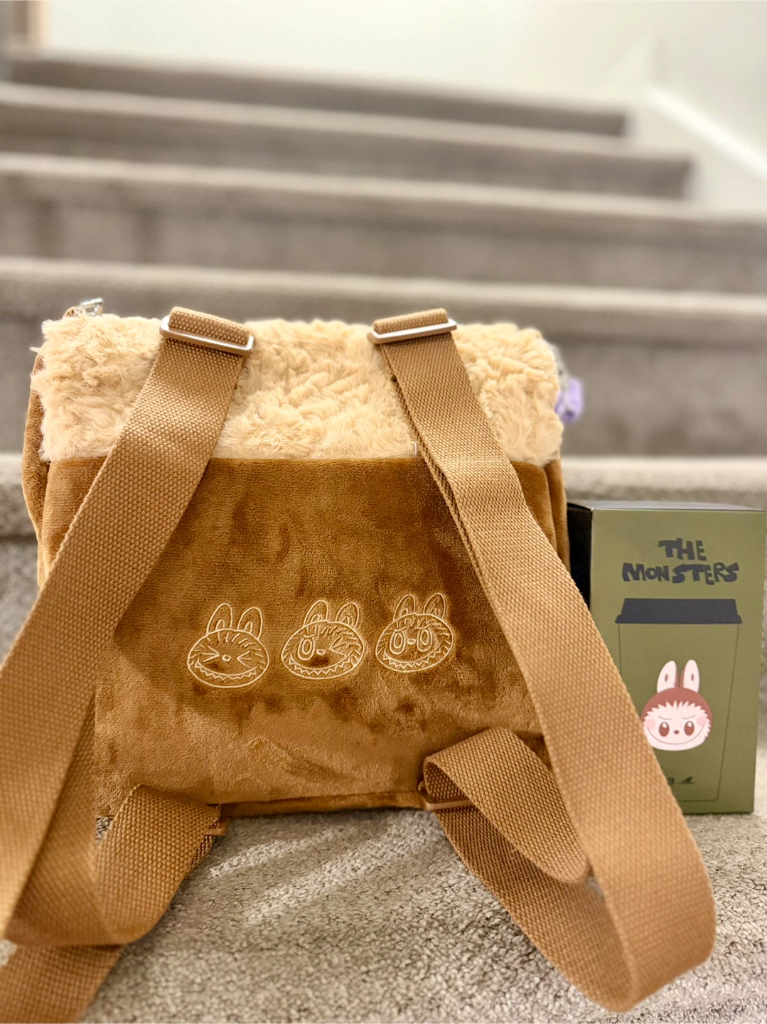 The Monsters Plush Backpack and coffe tumbler - photo 2