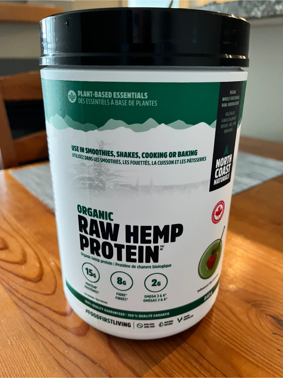 Raw Hemp Protein Powder