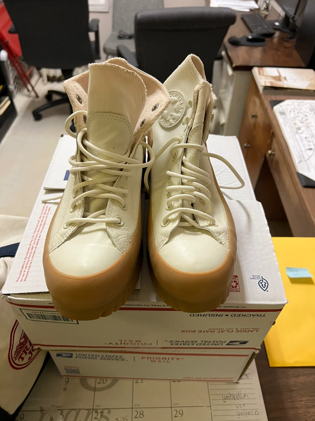 Converse Chuck Taylor All Star lugged high top sneakers - photo 2