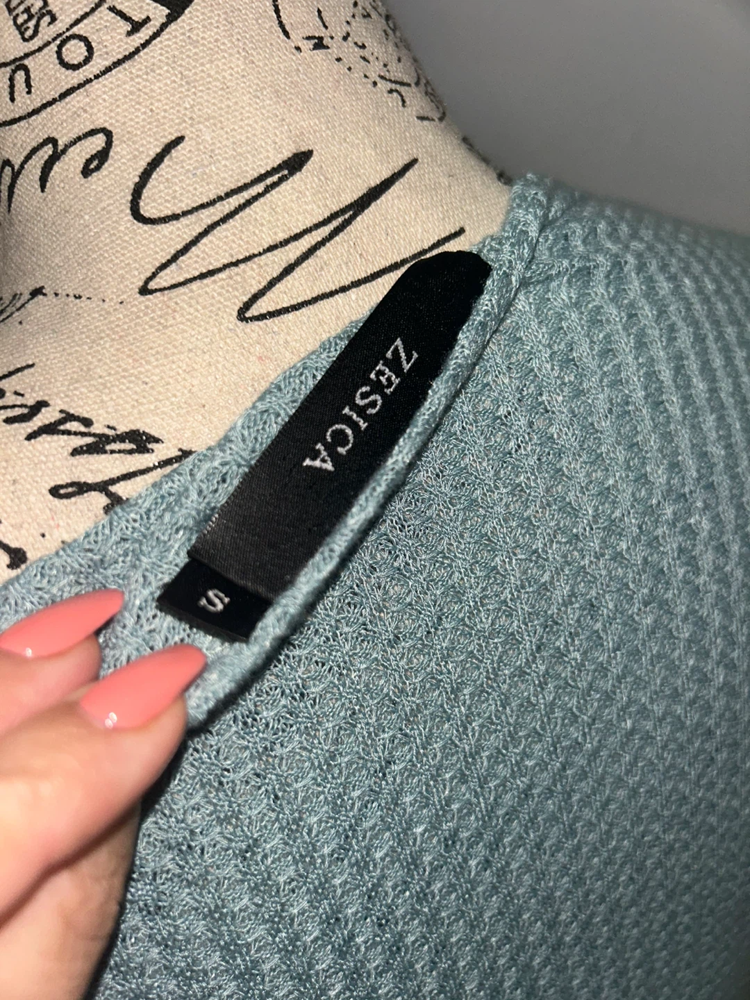 ZESICA Long Sleeve Cardigan - Size S - photo 5