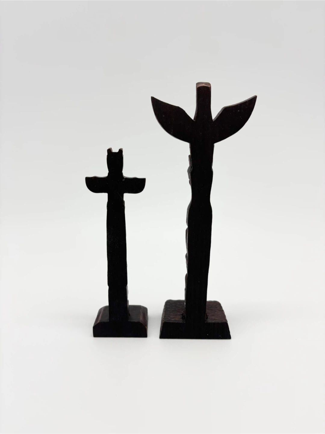 BOMA Carved Wood Totem Poles - photo 4