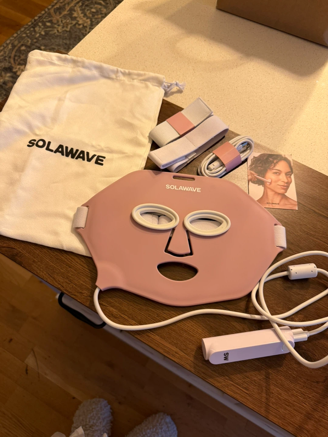 SOLAWAVE Red Light Therapy Face Mask