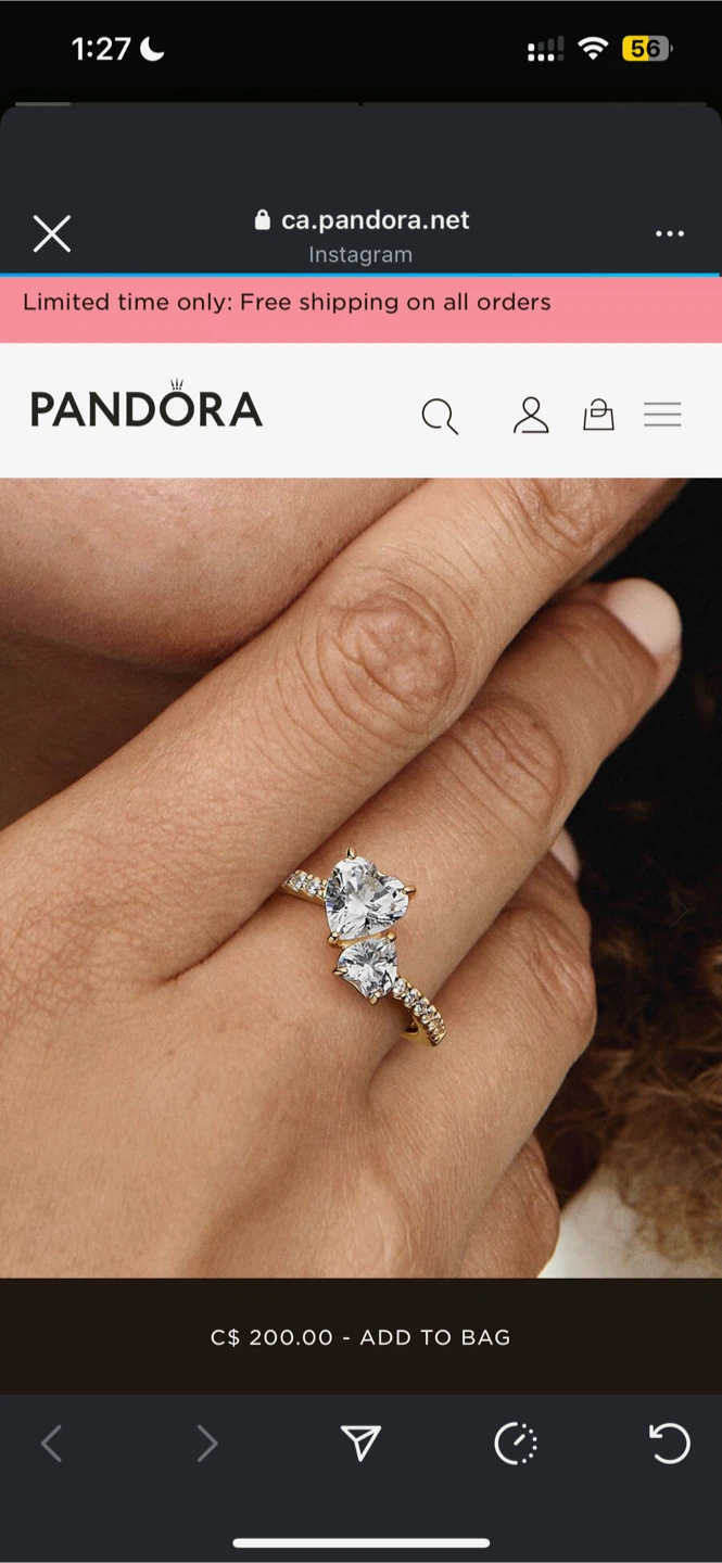 Pandora Ring Open to Offers - photo 2