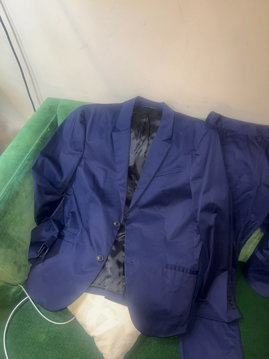A|X Purple/Navy 3-Piece Suit - photo 2