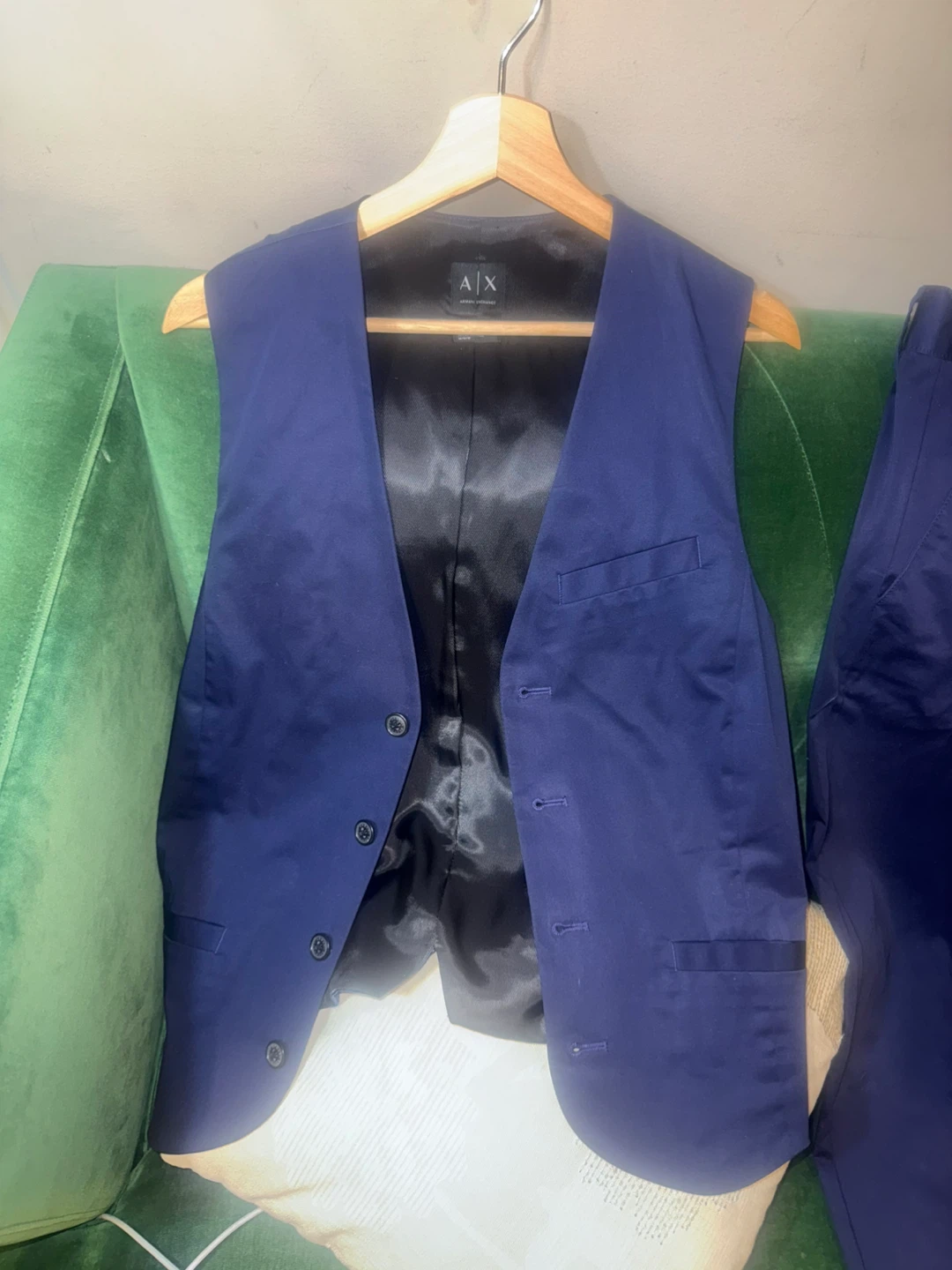 A|X Purple/Navy 3-Piece Suit - photo 5
