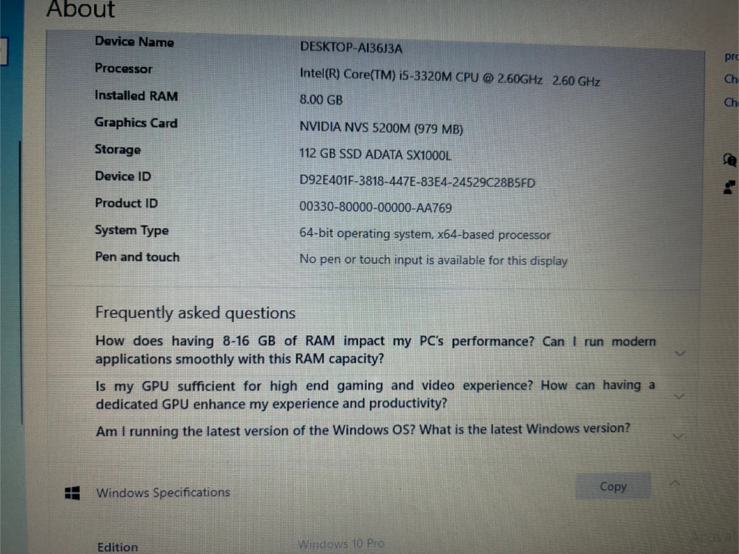Dell Latitude E6430 Laptop New battery i5 120g ssd 8g ram DvDr - photo 3