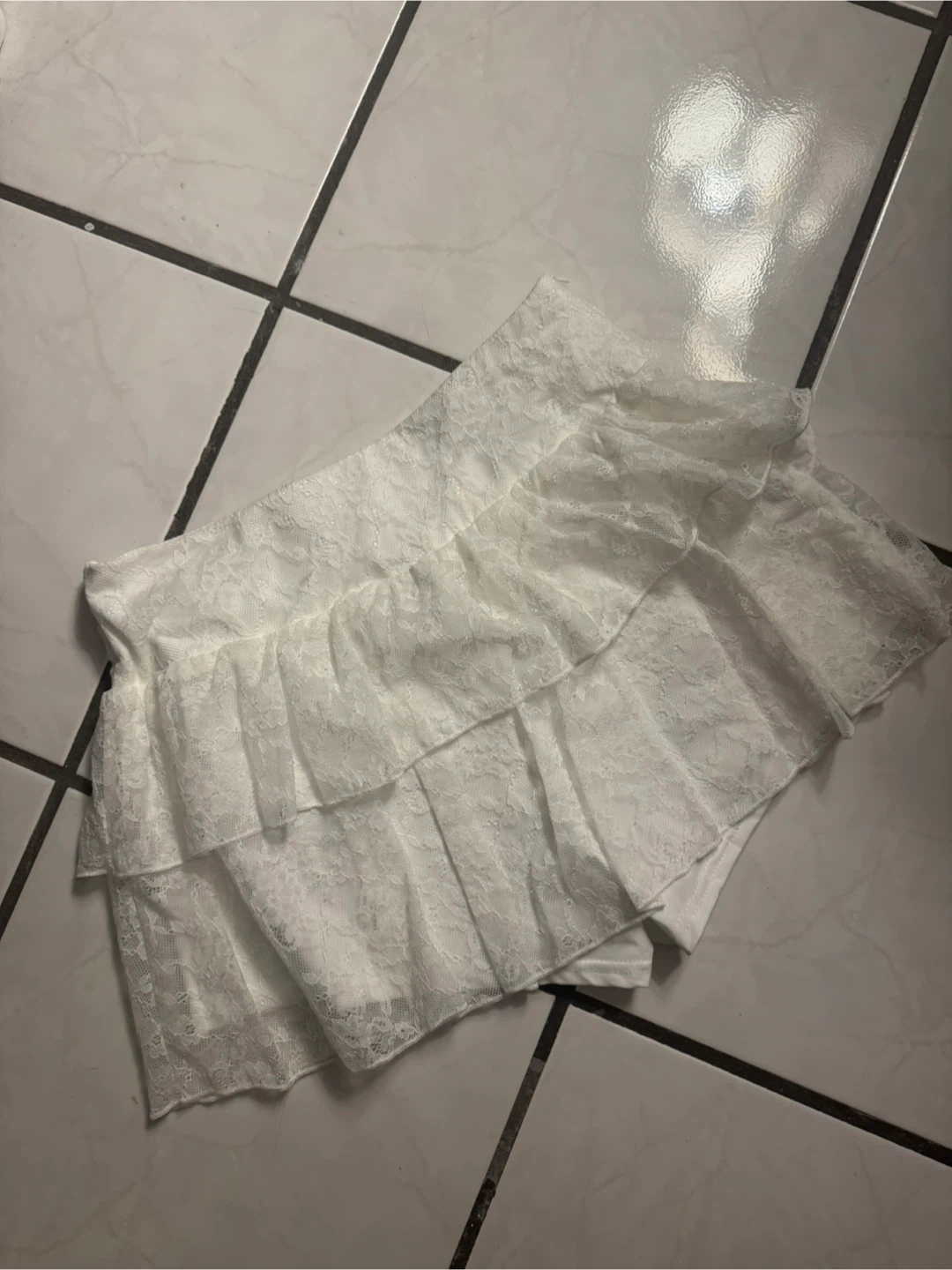 Lace Micro Skort
