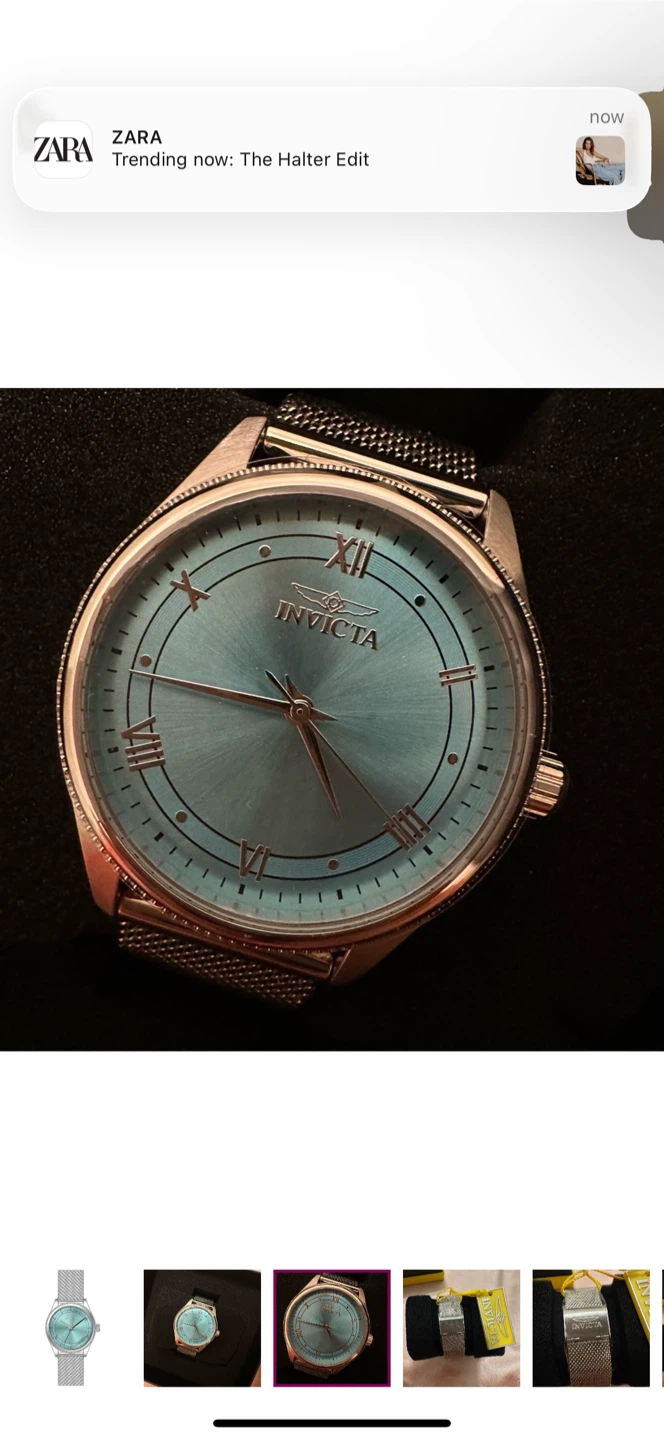 INVICTA Women's Watch Celestial Quartz Light Blue Dial - photo 3