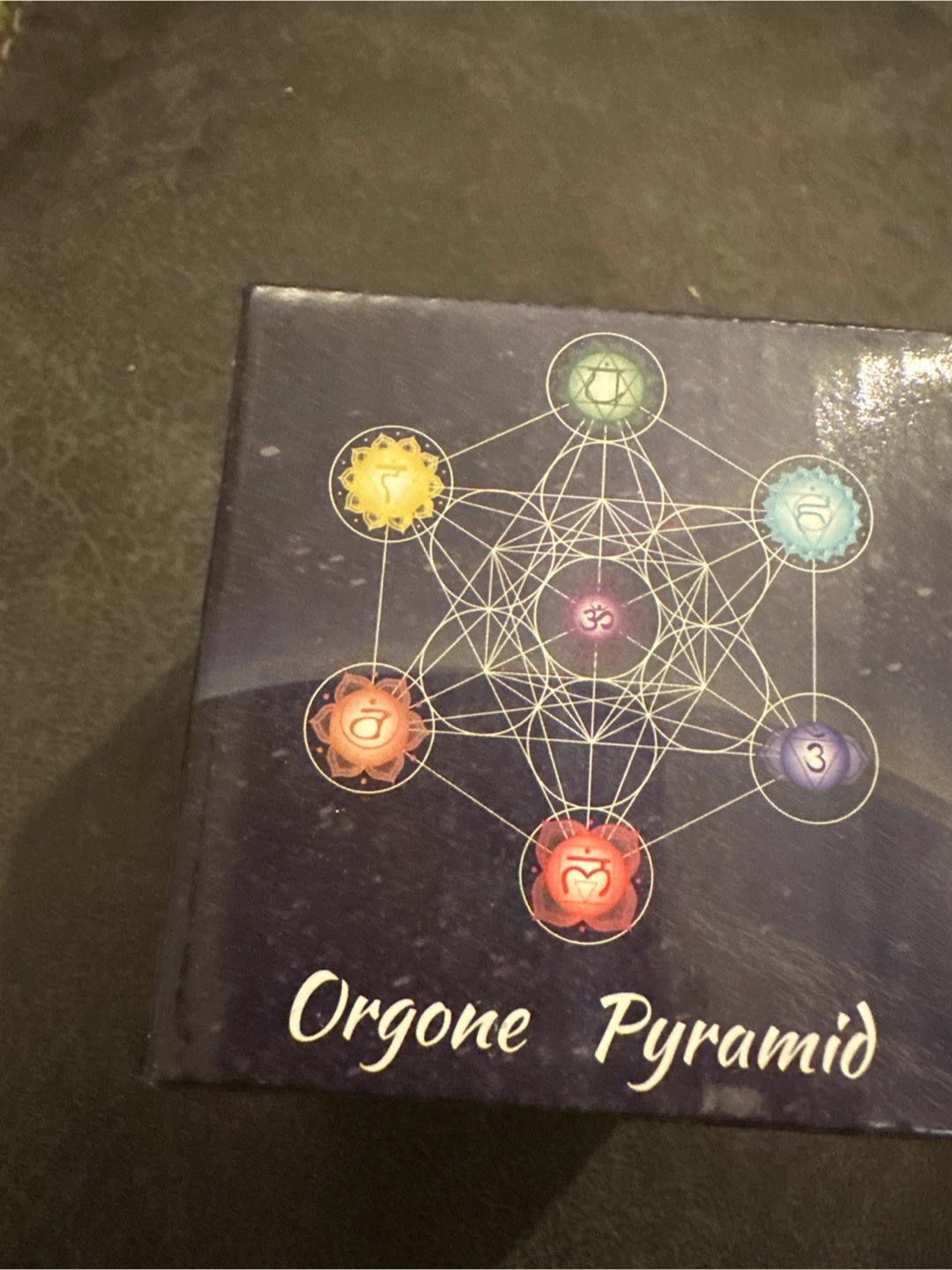 Orgonic Pyramid with Chakra Stones - photo 2
