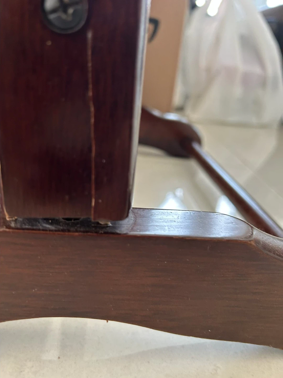 *Wood valet stand $10* - photo 2