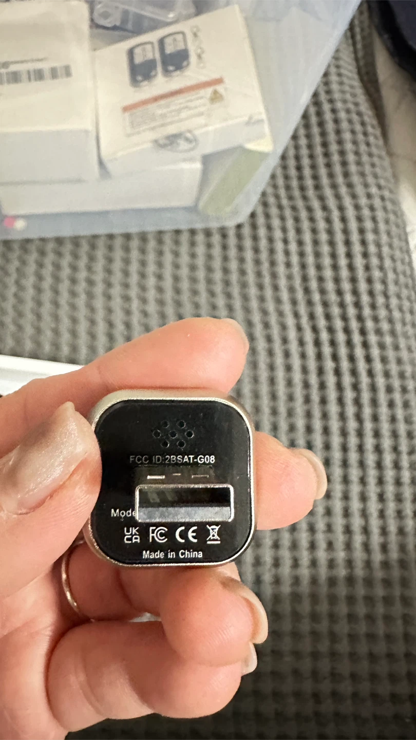Wireless Car Adapter with USB-C and USB-A Cables - photo 2