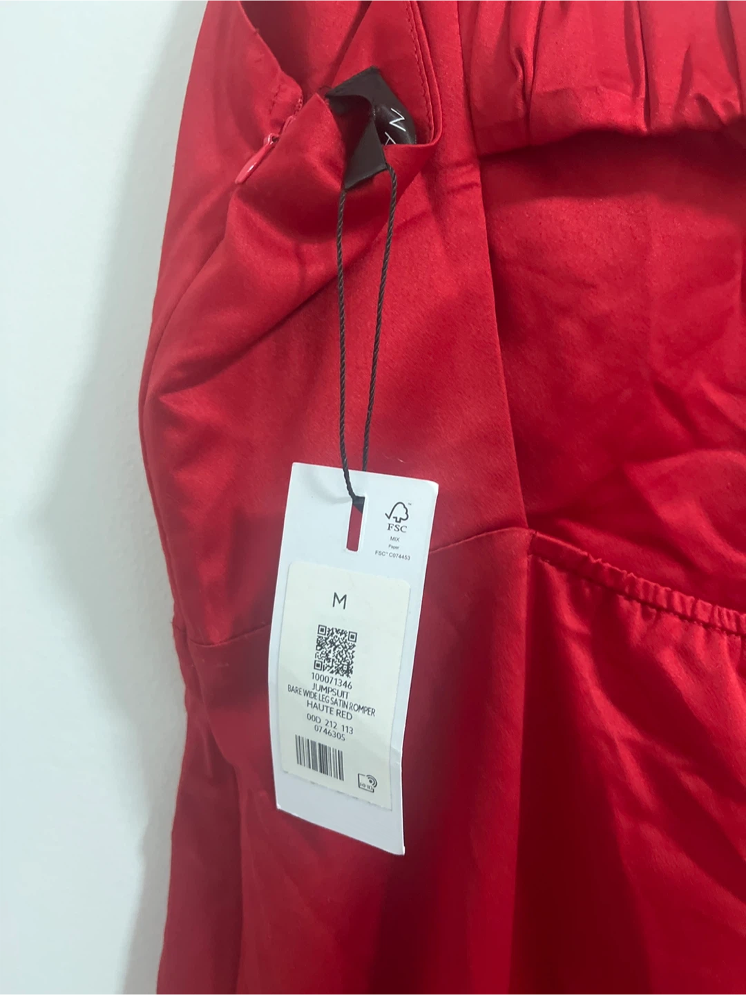 Dynamite Red Jumpsuit size mejume - photo 4
