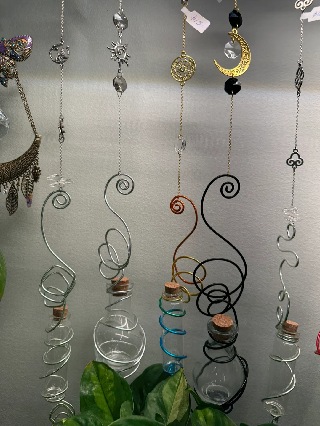 Hanging Suncatcher Propagation Jars☀️🌿