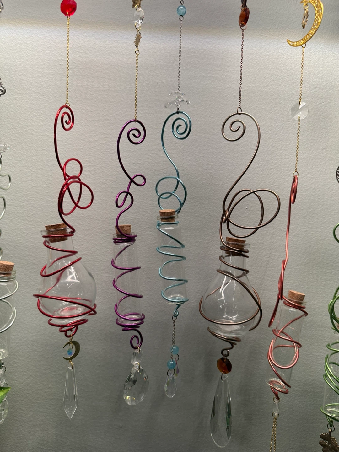 Hanging Suncatcher Propagation Jars☀️🌿 - photo 3