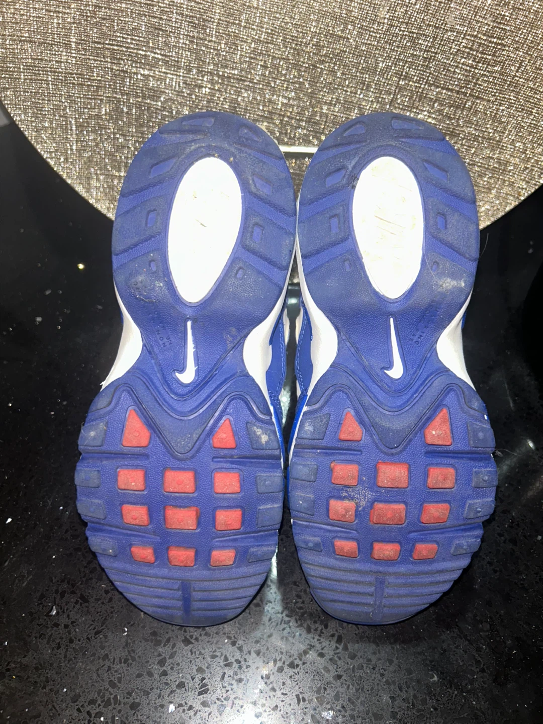 Nike Air Max 95 (Toddler) DX3725-100 Blue White Red - photo 2
