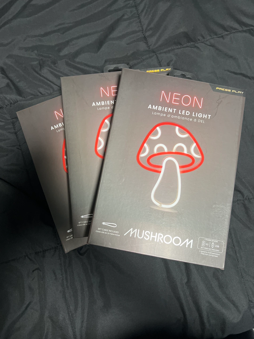 Neon Mushroom Ambient LED Light - photo 2