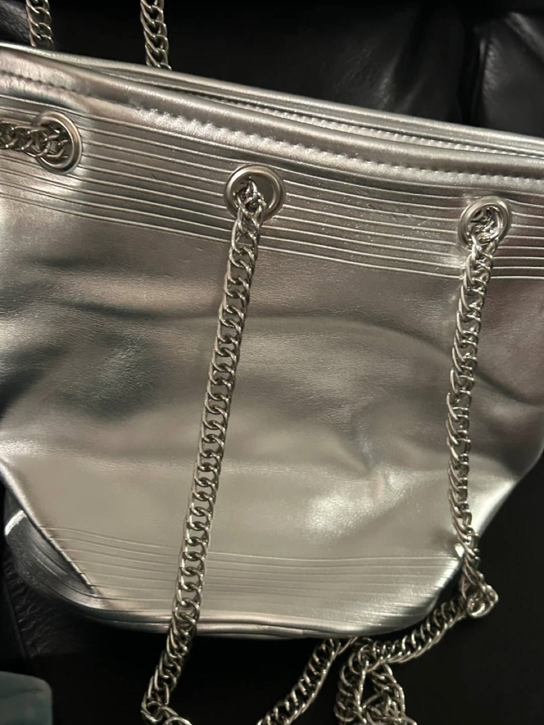 Jean Paul Gaultier Silver Chain Shoulder Bag - photo 5