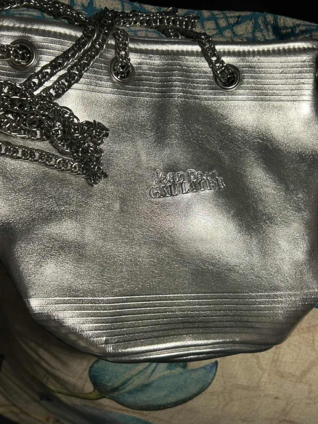 Jean Paul Gaultier Silver Chain Shoulder Bag - photo 4