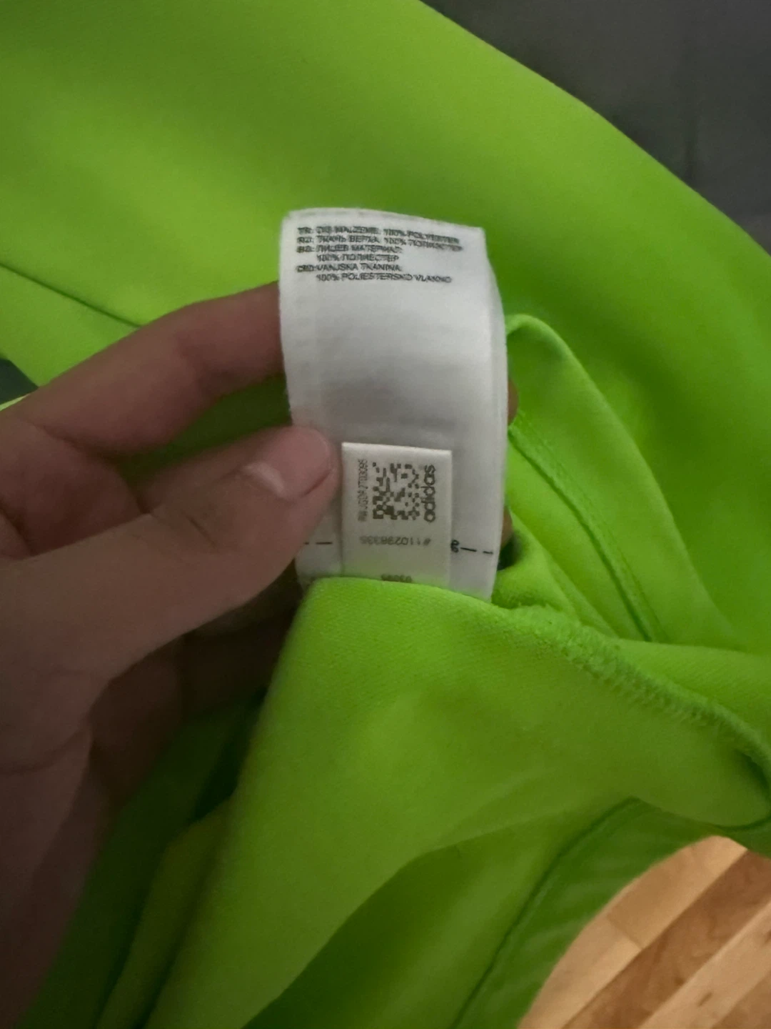 Adidas Climalite Running 1/4 Zip Long Sleeve Shirt - photo 5