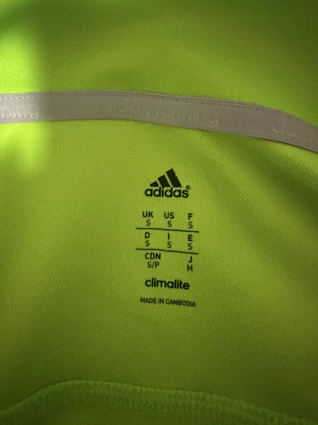 Adidas Climalite Running 1/4 Zip Long Sleeve Shirt - photo 3