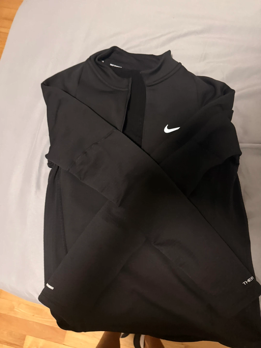 Nike Running 1/2 Zip Pullover Black
