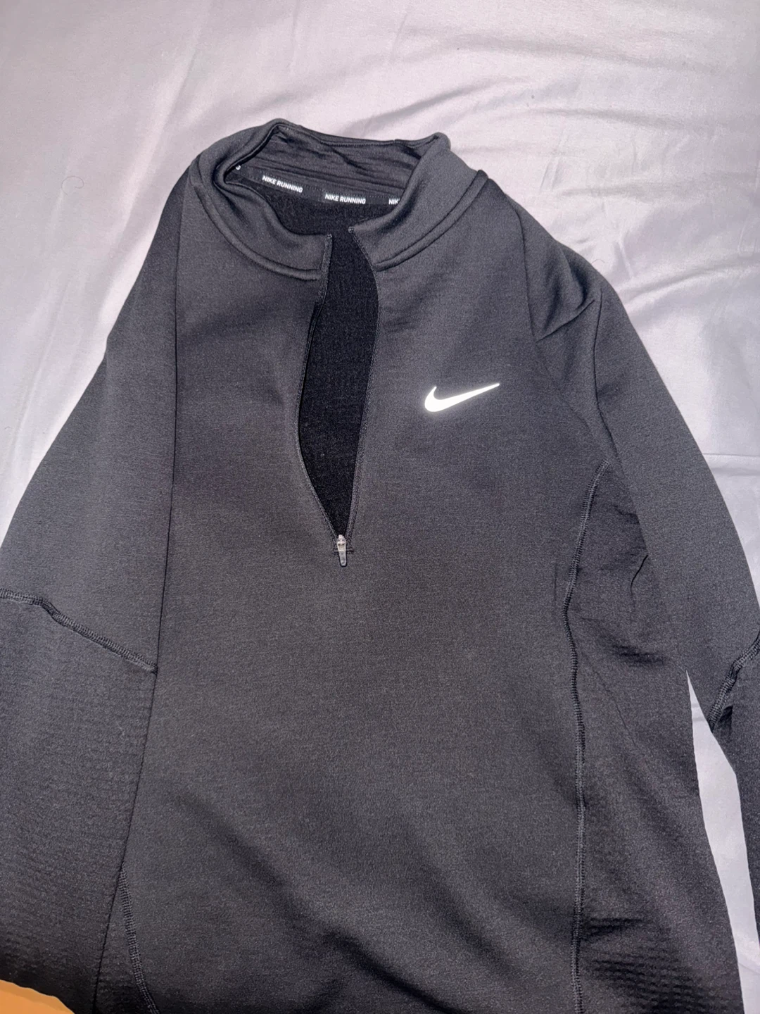 Nike Running 1/2 Zip Pullover Black - photo 2
