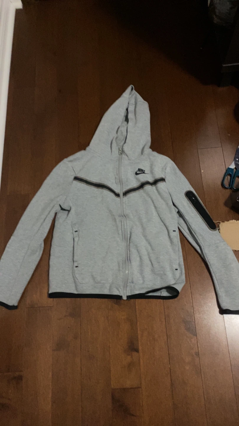 Nike Tech Fleece Full Zip Hoodie Grey