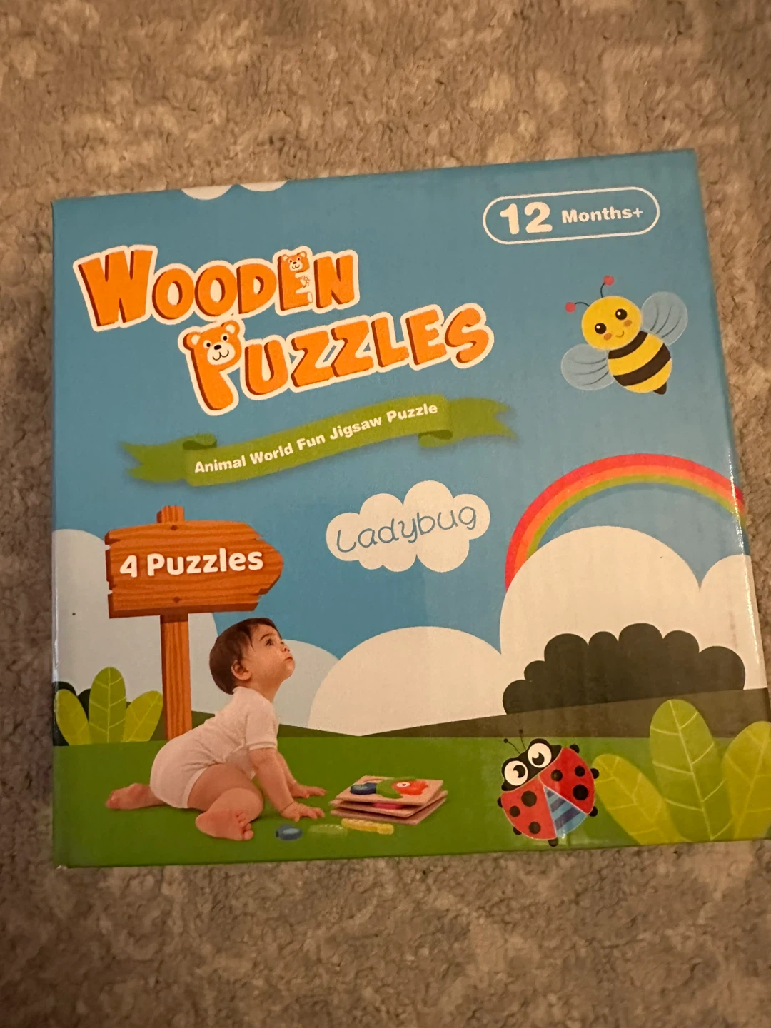 Wooden Puzzles - 4 Puzzles