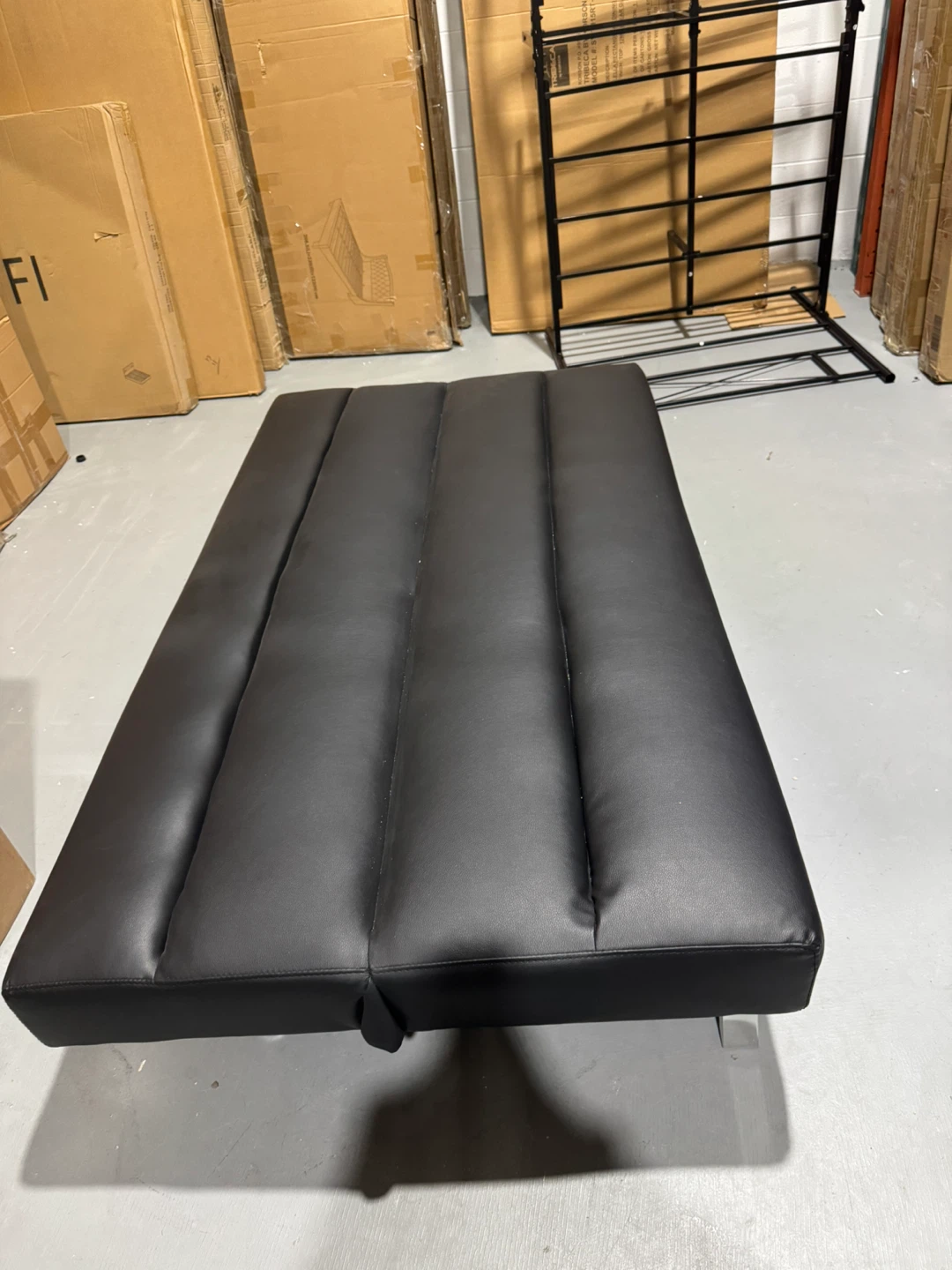 Sleeper sofa in Black - photo 5